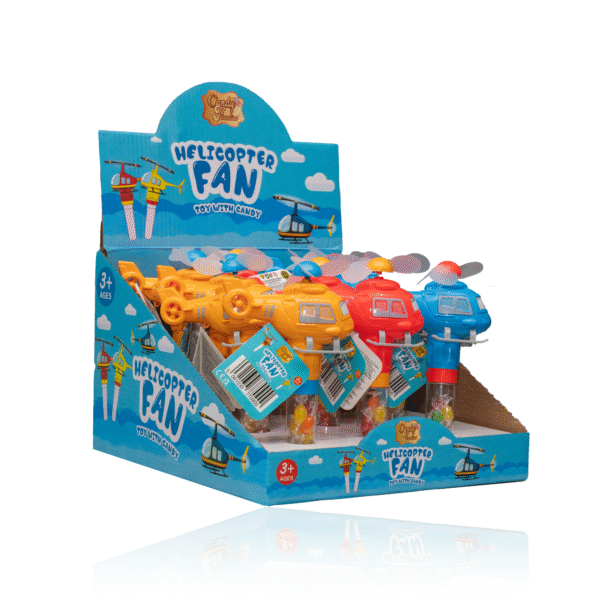 Candy Paradise Helicopter Fan Toy With Candy