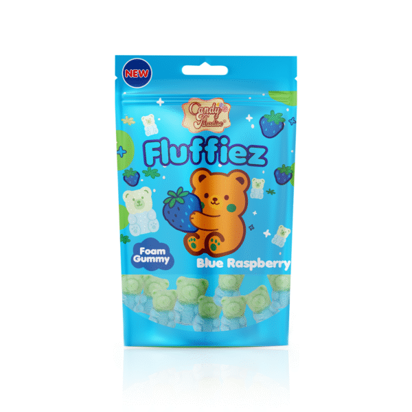 Candy Paradise Fluffiez Blue Raspberry Foam Gummy 12x100g