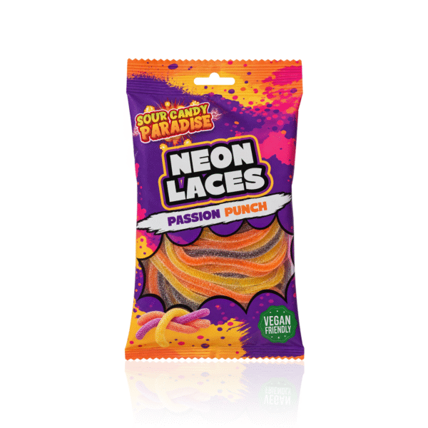 Sour Candy Paradise Neon Laces Passion Punch 12x130g