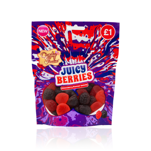 Candy Paradise Juicy Berries Gummy 10x130g