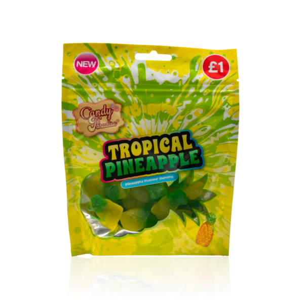 Candy Paradise Tropical Pineapple Gummy 10x130g